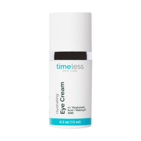 Timeless Skin Care Hydrating Eye Cream - Skin Care Cream for Eyes with Hyaluronic Acid - Hydrating Beauty Product for Personal Care - 0.5 oz (Pack of 1)