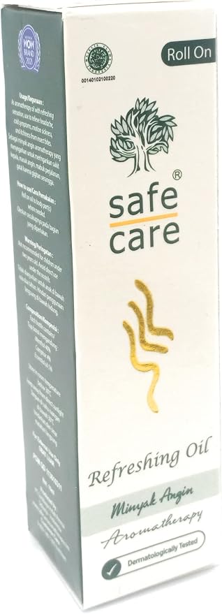 Safe Care Roll on Refreshing Oil Aromatherapy, 10 Ml (Pack of 6)