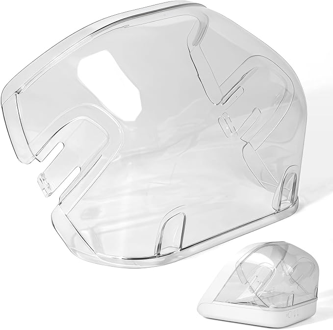 Rear Cover for Automatic Microchip Pet Feeder-Prevents Stubborn Pets from Taking Food from the Back of the Feeder (1 Pack)