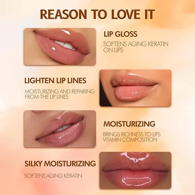 Honey Lip Balm, Strawbemy Apple Watermelon Cherries, Coconuts, Peaches, Grapes, Mint Lip Mask, Moisturizing Lip Sleeping Mask, Hydrate Repair Prevent Dry Cracked Lip (4 Flavors)