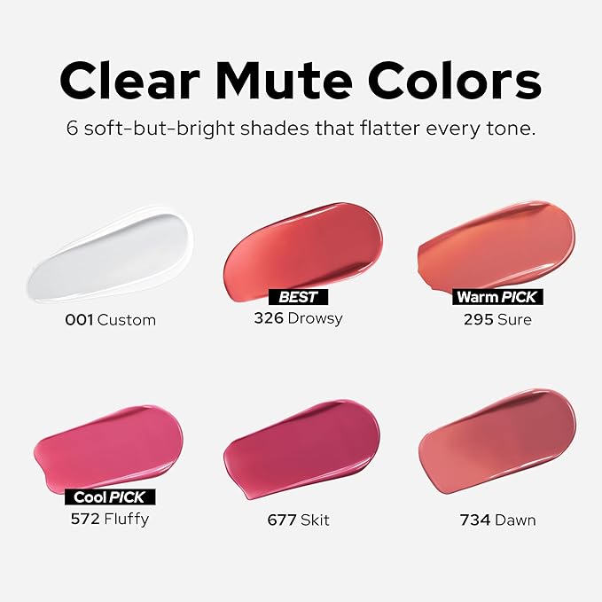 Unframed Hydro Blow Tint – 001 Custom | Hydrating Gloss Lip Tint | 0.3 fl oz / 9 g | Korean Beauty