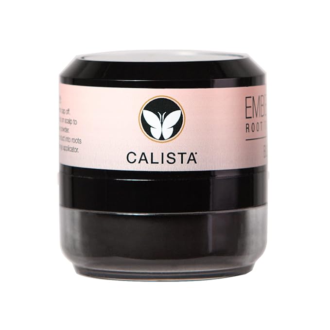 CALISTA Root Touch-Up | Temporary Gray Concealer | Cover Thinning Hair | Water & Sweat Resistant| All Hair Types | 0.35 oz.