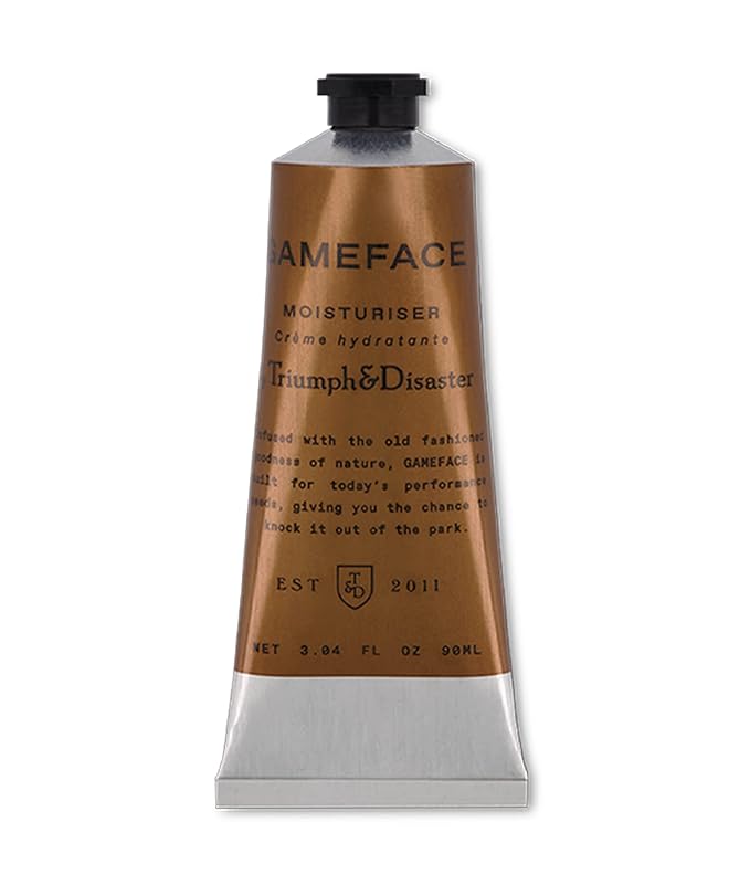 TRIUMPH & DISASTER | Gameface Moisturiser Tube | Hydrating Facial Moisturizer - Lightweight, Non-Greasy Facial Lotion for Men, 3.04 oz