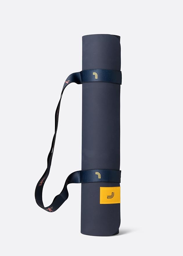 Lolë Pose Yoga Mat for Women with Strap Carrier – Non-Slip 5mm Thick