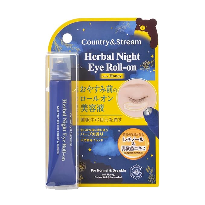 Country & Stream Herbal Night Eye Roll-on 15mL