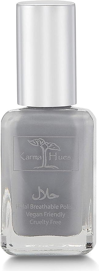 Karma Naturals Certified Halal Nail Polish - Breathable & Water Permeable, Wudu Friendly (Fatima)