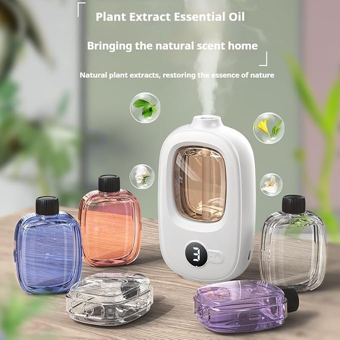 A Aromatherapy Spray Set, Winter humidifier and air freshener Provide Lasting Fragrance for The Home and Effectively Eliminate Odors (Aromatherapy Diffuser +（Gardenia） 3pc)