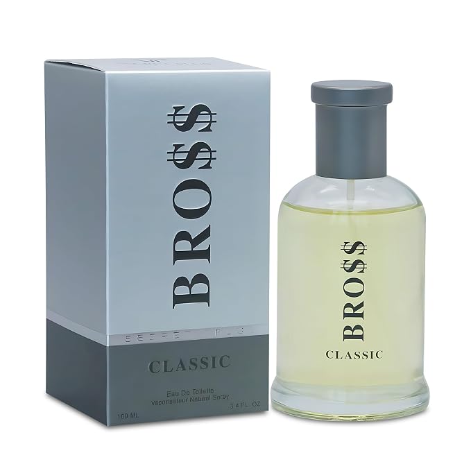 AFLUXE Men's Cologne Bross Classic Timeless & Refined Scent Perfume for Men Elegant Long Lasting Fragrance 3.4Fl Oz for Daily Used