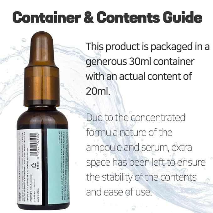 NEEDS NATURE DIY Serum Korean Skincare for Dry, Sensitive Skin (20ml, Beta-Glucan)