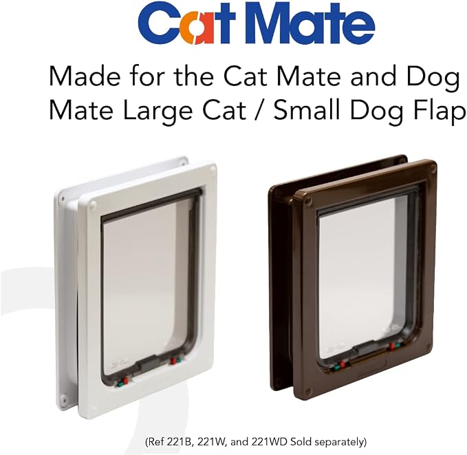 Cat Mate Wall Liner for Large Pet Flaps 221 & 357, White