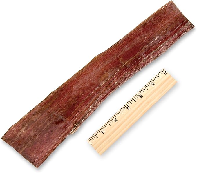 GigaBite Beef Esophagus Dog Treats Strips - 8.5 - 10 Inch , 10 Pack | All Natural, Single-Ingredient Beef Gullet Chews, High Protein, Rawhide Free, Supports Dental Health