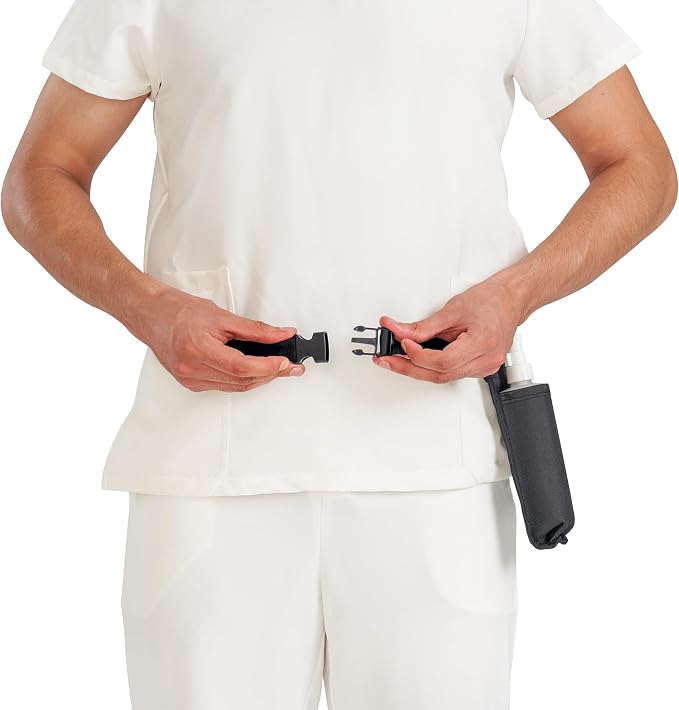 Master Massage Oil & Massage Lotion Bottle Holster Single Kit - 1 Bottle, Adjustable Holster (2 Set Single Bottle)