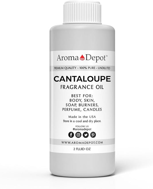 Cantaloupe 2oz Fragrance Oil I Perfume I Skin Oil I Scented Oil. DIY Projects Such as Candles, Bath Bombs, Body Butters, Creams & Lotions. Few Drops in The Diffuser, Burners, or Warmers.