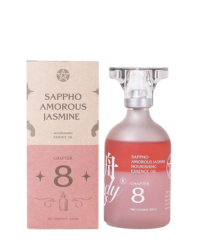 Bi-phase body serum, Ylang Jasmine Scent, Nourishing & Firming Body Serum with Rosehip, Almond Oil, and Ectoin, Natural Botanical Moisturizer for Dry Skin, 100ml