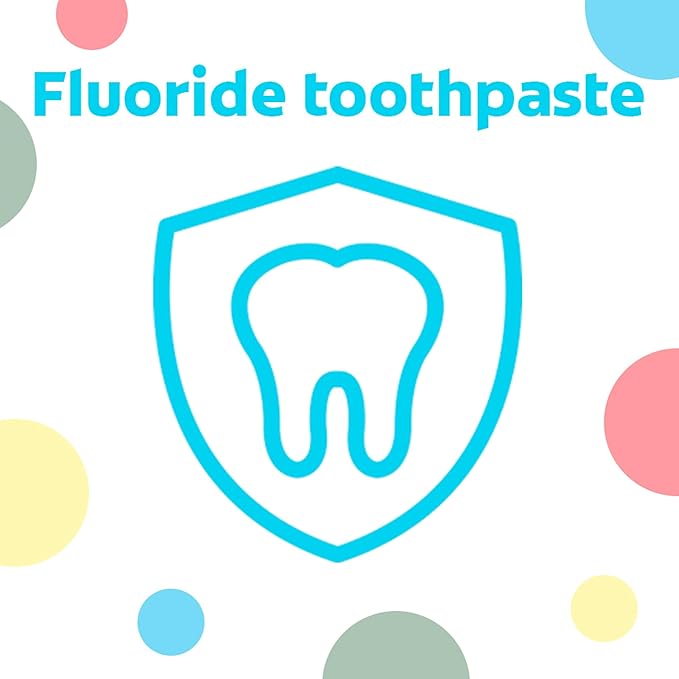 Colgate Kids Toothpaste with Fluoride, Mild Fruit Flavor | Fights Cavities | Sugar Free | 4.6 Oz Tube | Pack of 2
