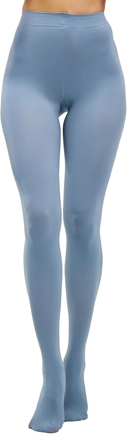 CozyWow Women's 80D Soft Opaque Tights, High Waist Solid Color Womens Tights with 30+ Colors