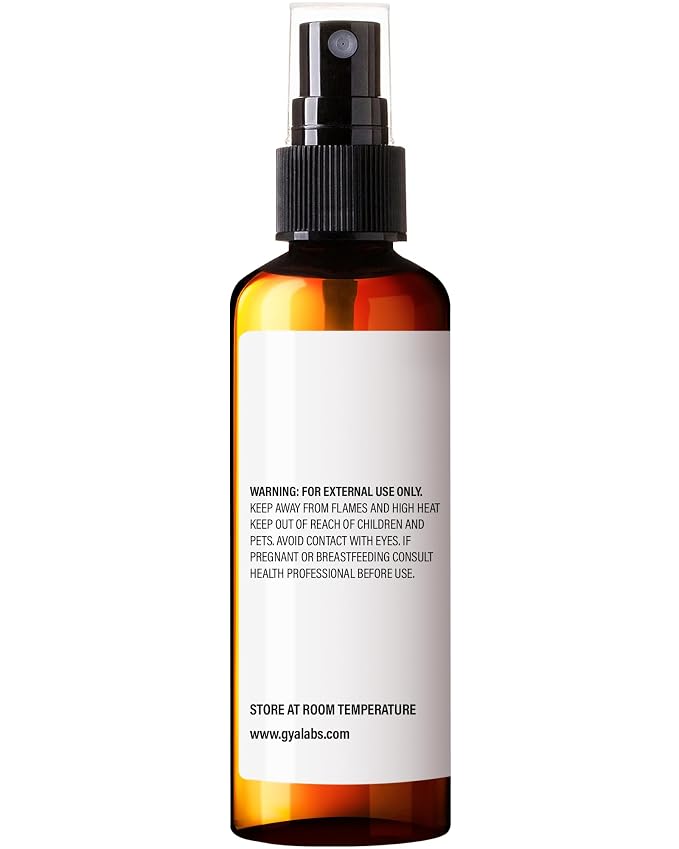Gya Labs Rose Geranium Hydrosol - 3.4 Fl Oz - Hydrating Face & Body Mist for Skin Toner & Hair Refresher - As Pillow, Room & Linen Spray for Fresh Scent