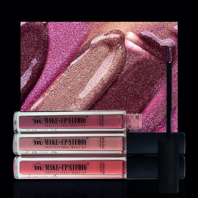 Make-Up Studio Lip Glaze - Devine Brown for Women - 0.13 oz Lip Gloss