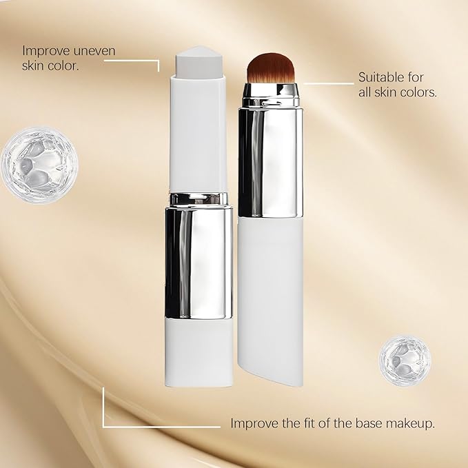 Sakesfor Foundation Stick Color Changing Makeup With Tone Matching Formula Lightweight Smooth Finish For Natural Everyday Look (Dark skin tone)