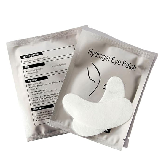100 Pairs Under Eye Pads,Lint Free Lash Extension Under Eye Patches for Eyelash Extension,Eye Mask Beauty Tool (FOX)