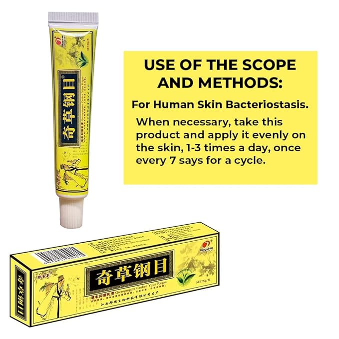 Official Seller Chinese Herbal Cream - Steroid Free, Natural Relief for Skin Issues - Pack of 1