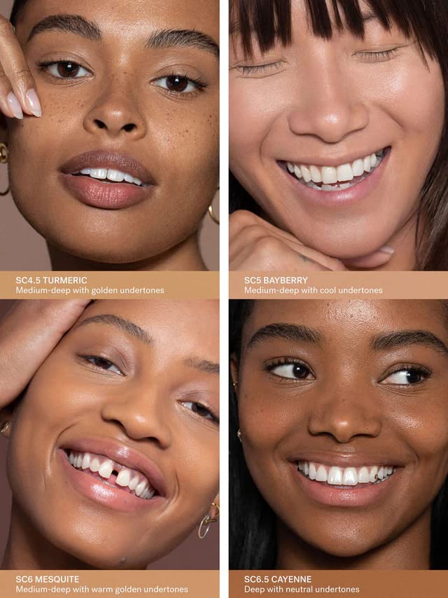 ILIA - True Skin Serum Concealer | Non-Comedogenic, Cruelty-Free, Vegan, Safe For Sensitive Skin, Reduces Appearance of Dark Circles + Blemishes (Bayberry SC5, 0.16 oz | 5 ml)