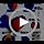 21'' Dog Herding Ball,Bite Resistant Anti-Burst Training Toy