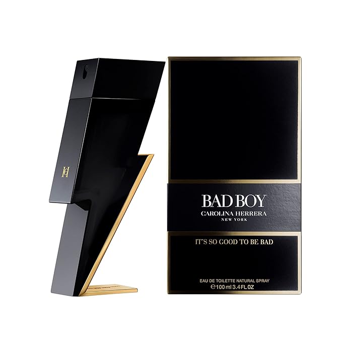 Carolina Herrera Bad Boy Eau De Toilette Spray 3.4 Oz (Men)