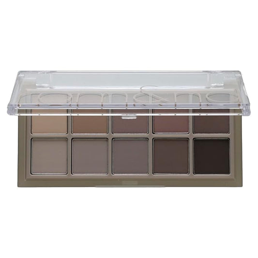 rom&nd Better Than Palette 102g (04 Dusty Fog Garden) | Eye Makeup Palette, Matte & Shimmer Eye Shadow, Sparkling Glittery, various 10 shades, Long Lasting, High Pigmented, Blendable, Warm Tones