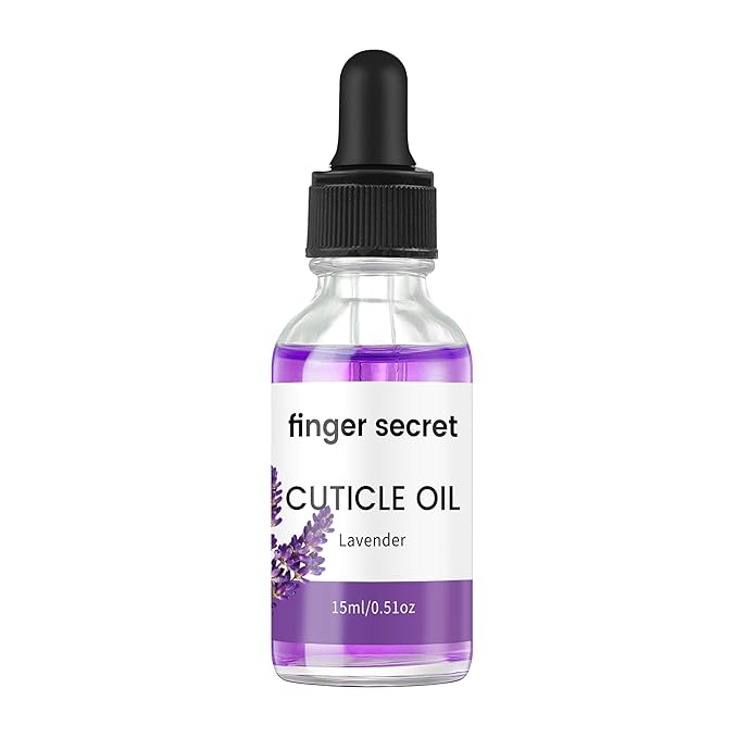 Cuticle Oil,15ml Cuticle Oils Lavender Aroma,Nails CuTicle Oil for Moisturizes&Strength Nails,Professional Manicure & Pedicure Care