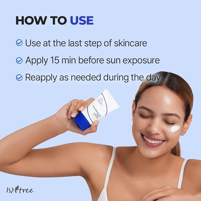 ISNTREE Hyaluronic Acid Daily Sun Gel 50ml, 1.69 fl oz | SPF 30 | Korean Skincare | Moisturizing | No White Cast | Lightweight | Mild Formula | Daily SPF | Korean Sunscreen