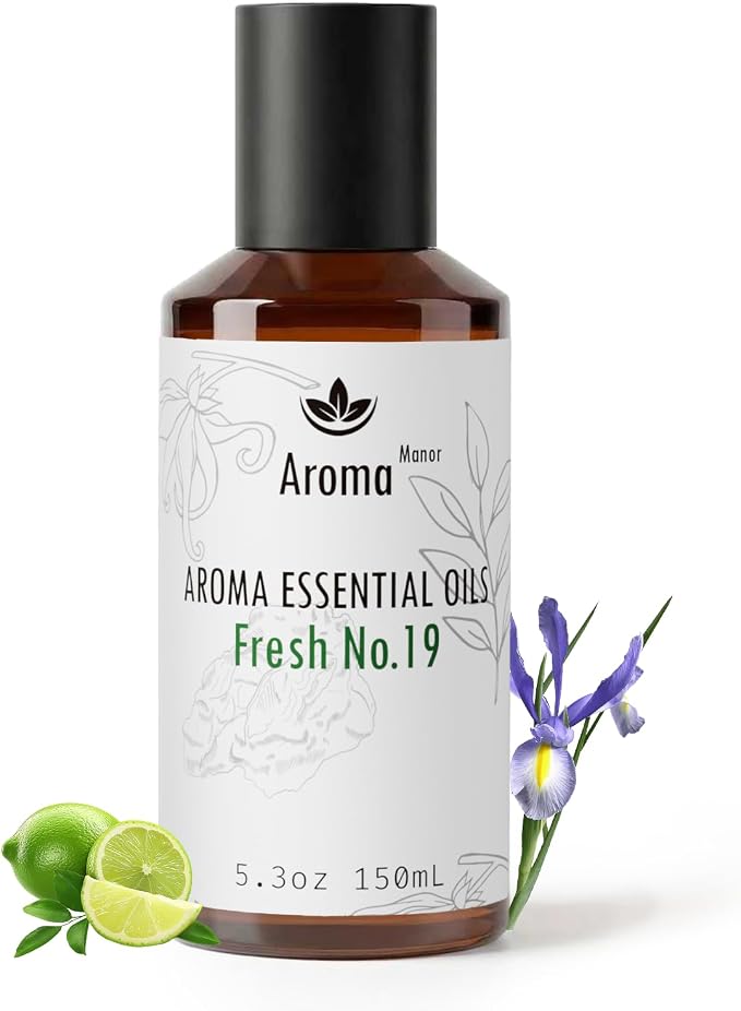 Hotel Scents Fresh No.19 5.3Fl Oz, Luxury Aroma & Hotel Collection Diffuser Oil- Hotel Diffuser Oil for Aromatherapy- Bigger Bottle, Bolder Aroma & Longer Lasting