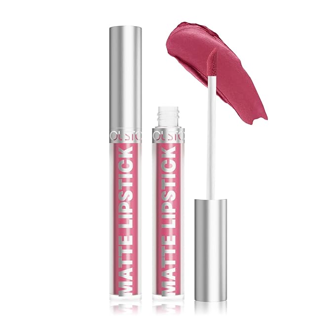 COOL STORY Matte Lip Stain Tint Highly Pigmented Color Long-Lasting Waterproof Berry Kiss (03)