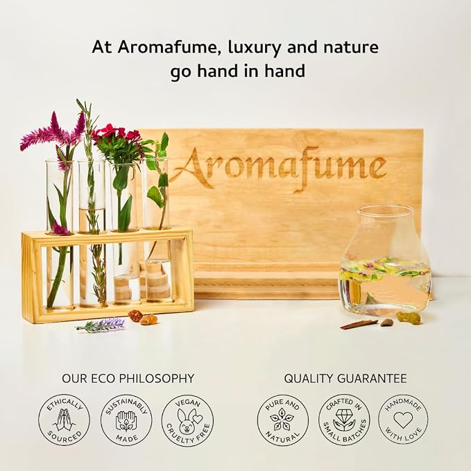 Palo Santo Essential Oil Roll-On Gift Set by Aromafume | 6 x 5ml /1.01 fl oz | Essential Oil Aromatherapy Rollers | Natural Roller Ball Perfume | Spiritual Meditation Accessories