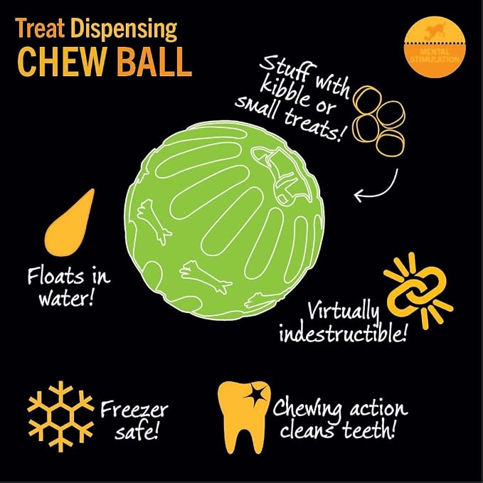 Treat Dispensing Chew Ball, Medium