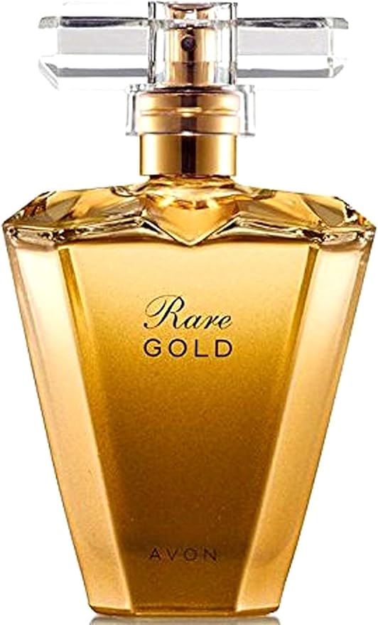 AVON Rare Gold Eau de Parfum for Women – Long Lasting Ylang-Ylang & Golden Amber Floral women perfume with Mandarin Zest – Elegant Signature Fragrance & Timeless Gift Idea, 1.7 fl oz