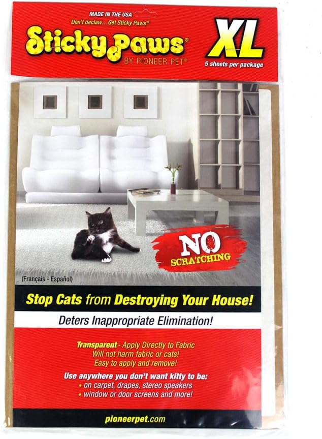 Sticky Paws Pioneer Pet XL Sheets (9" x 12")