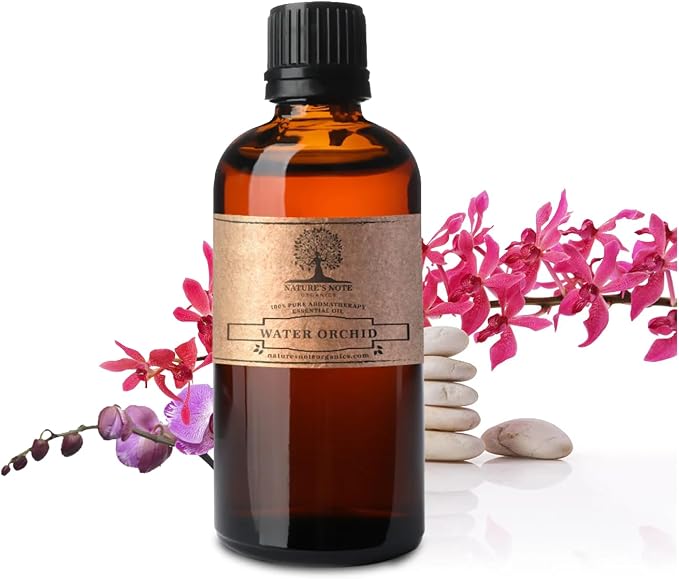 Floral - 100% Pure Aromatherapy Grade Essential Oil by Nature's Note Organics (4 Fl Oz, Water Orchid)