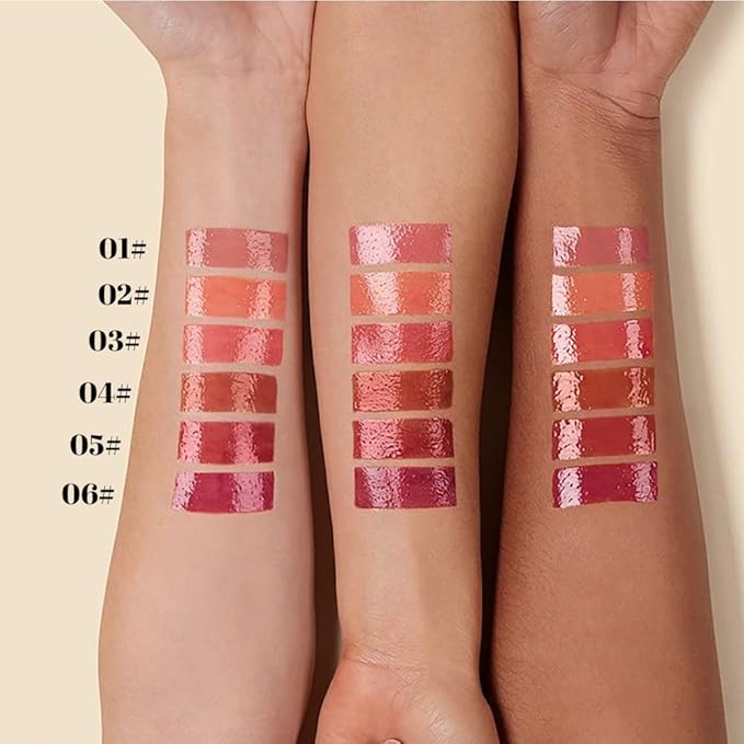 Plum Plumper Moisturizing Butter Lipstick for Women, Natural Tinted Lip Balm Shine Nourishing Hydrating Lip Gloss Stain for Dry Lips, Lightweight Lip Liner Care Makeup, Vegan 1Pc Dark Plum Wine