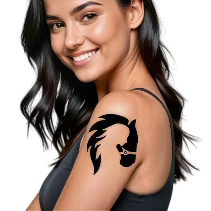 Custom Multi-Sized Temporary Tattoos - 1" small to 4" BIG - Your Photo, Art or Image Personalized
