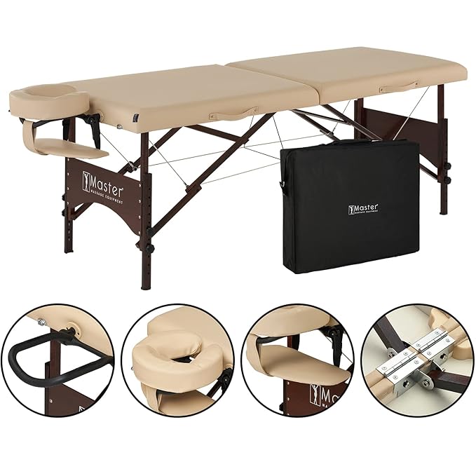 Master Massage Argo Portable Massage Table Package (Ambient Lighting System)