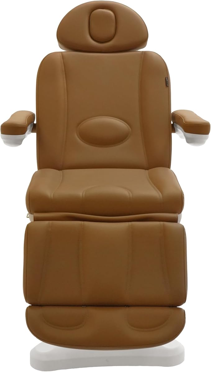 SKINACT Malibu Electric Medical Spa Treatment Table (Camel Orange)