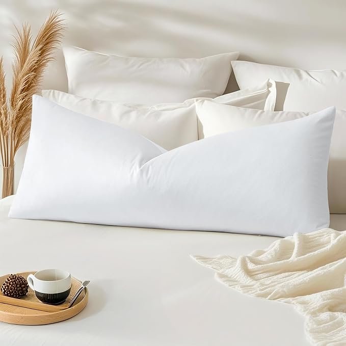 Artscope Luxury Velvet Lumbar Pillow Cover Super Soft Decorative Rectangle Pillowcases Soft Solid Cushion Cases for Couch Sofa Bedroom Car Decor 14x36 Inch White