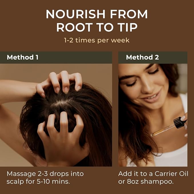 Rosemary Essential Oil 4 Fl Oz for Hair Care Aromatherapy Diffuser and DIY | Leaf extracted formula, suitable for frizzy hair, scalp, skin and nails, for relaxing massage, DIY candle scent making
