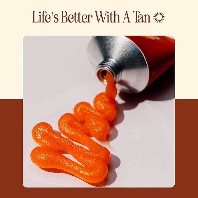 Tanning Club Tan De Soleil 2-Pack – SPF 6 Sun Tanning Lotion (100 ml each) – Hydrating Orange Tanning Balm with Shea & Cocoa Butter for an Instant Glow & 80-Minute Water-Resistant Sun Care