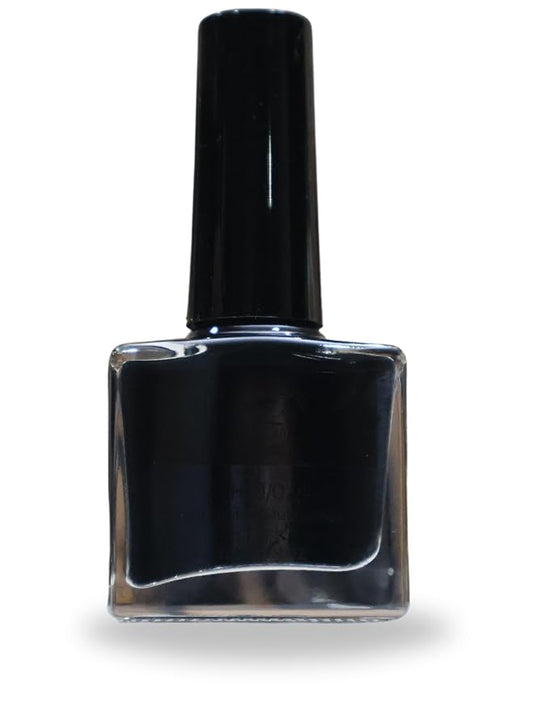 Halal-Certified, Wudu Friendly, Water Permeable, Breathable, and Fast Drying Nail Polish (Onyx, 12 ml)