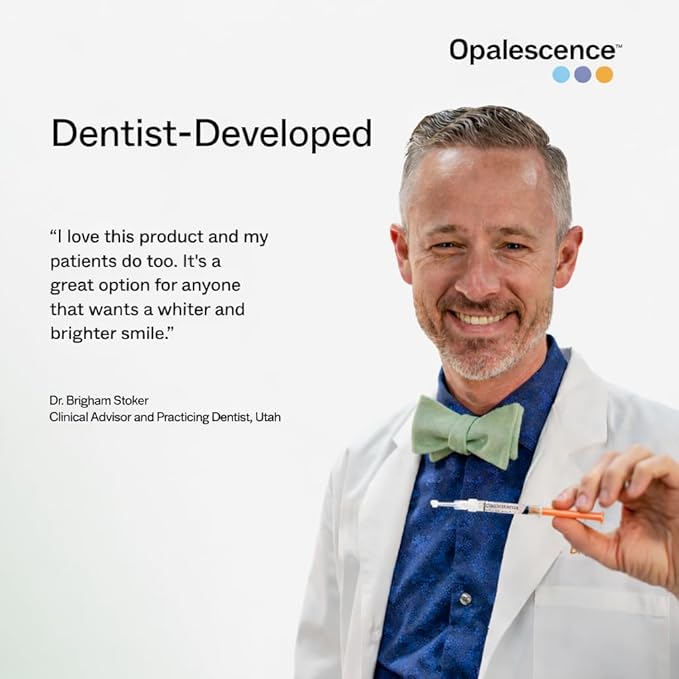 Opalescence 35% Gel Syringes Teeth Whitening - Refill Kit (4 Syringes Total) Carbamide Peroxide. Made by Ultradent, in Melon Flavor. Tooth Whitening Refill Syringes 5404-2