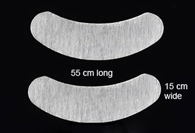 Alluring Mini Under Gel Eye Pads Lint Free for Eyelash Extensions (QTY:100 pairs (50 pouches))