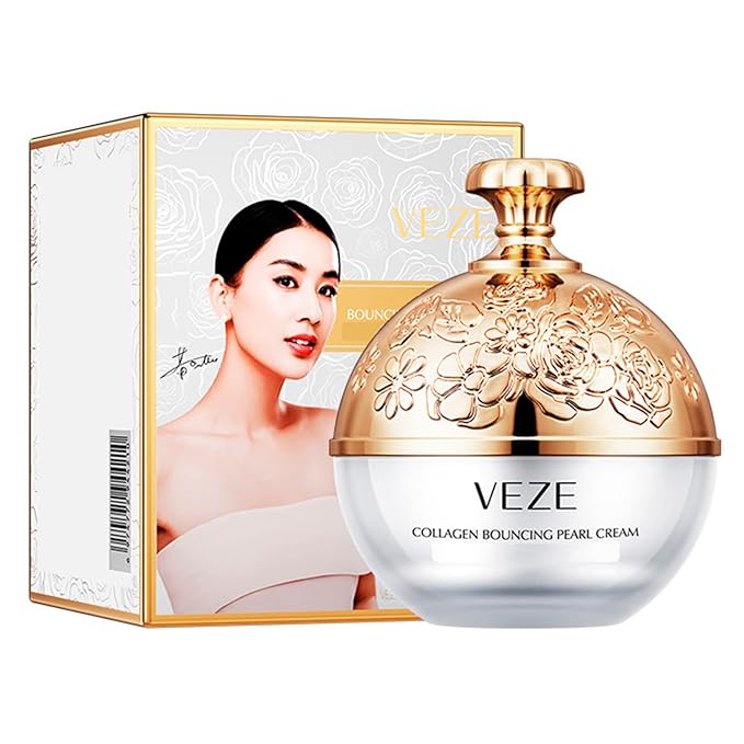 VENZEN Collagen Bouncing Pearl Eye Cream Refreshing Soft Delicate Moisturizing Blooming Skin Around The Eyes 30g / 1.01fl.oz