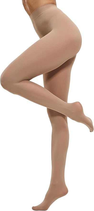 CozyWow Women's 80D Soft Opaque Tights, High Waist Solid Color Womens Tights with 30+ Colors